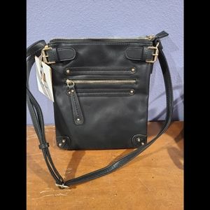 Black crossbody bag